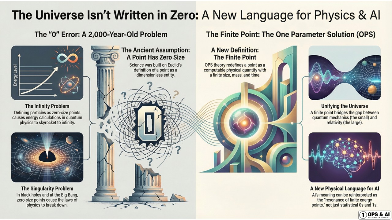 The Universe Isn't Written in Zero: A New Language for Physics & AI