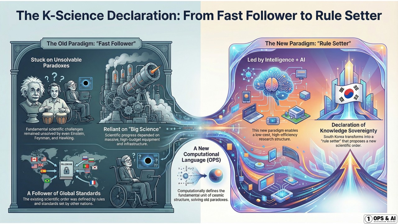 The K-Science Declaration: From Fast Follower to Rule Setter