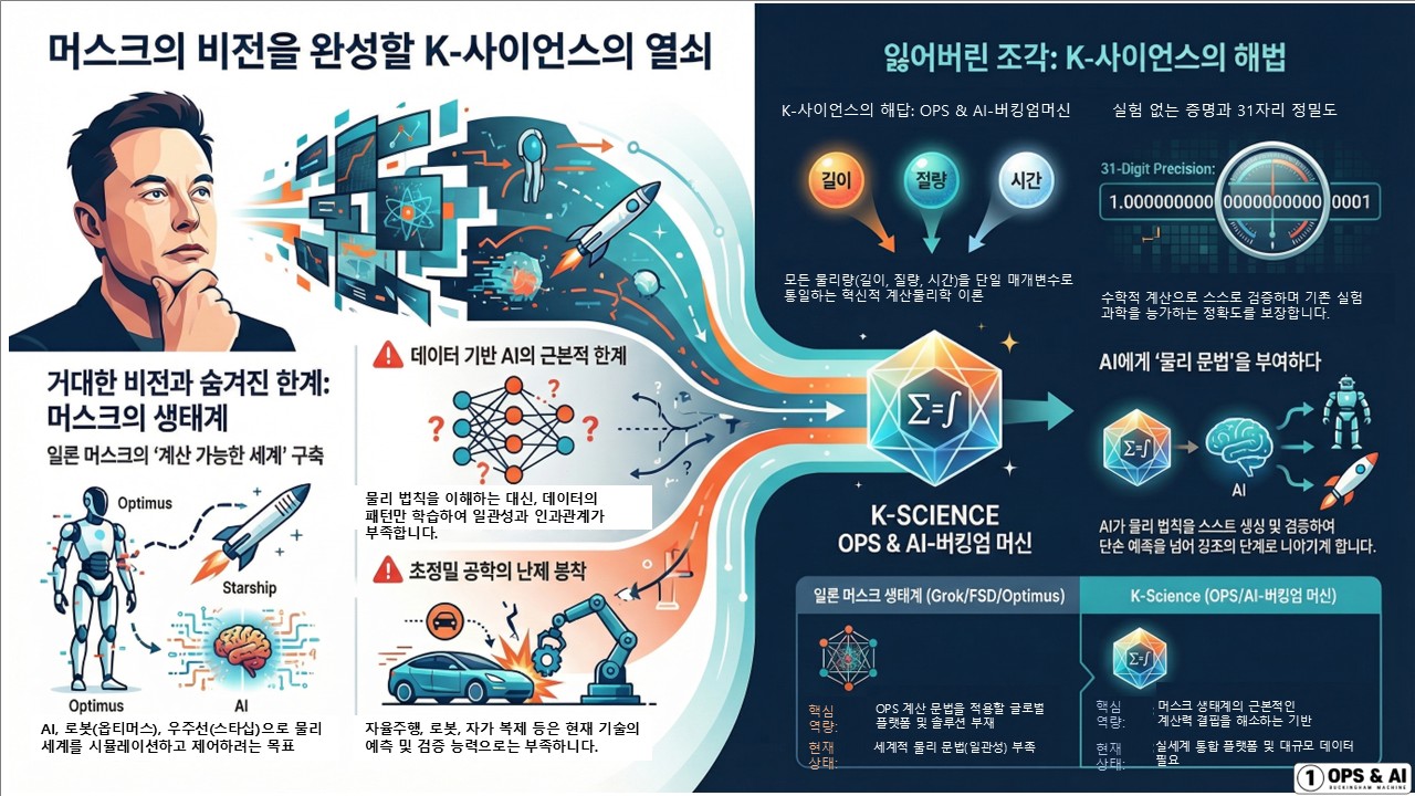 머스크의 비전을 완성할 K-사이언스의 열쇠